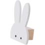 Tebatu Bunny Hook, Wooden Clothes Hanger Wall Decor for Children Bedroom