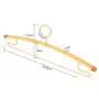 WZP Hanger Home Wardrobe Wide Shoulder Hook Drying Rack,Aluminum Non-Slip Hanger Drying Rack Easy to Clean/A/As Shown WZP Hanger Home Wardrobe Wide Shoulder Hook Drying Rack,Aluminum Non-Slip Hanger Drying Rack Easy to Clean/A/As Shown