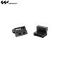 WINSOON Heavy Steel Barn Door Hardware Straight Style Wheel One Set (2PCS Roller)