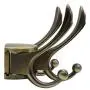 CERRXIAN Flexible Swivel Hook Wall Mounted Hanger Towel Clothes Hat Coat Bag European Style Vintage Multi Triple Hook for Bath Kitchen Garage Bedroom (Bronze) CERRXIAN Flexible Swivel Hook Wall Mounted Hanger Towel Clothes Hat Coat Bag European Style Vintage Multi Triple Hook for Bath Kitchen Garage Bedroom (Bronze)
