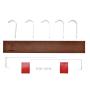 Over Door Hanger Modern Door Hook Bamboo & Aluminum for Bedroom, Living Room, Bathroom