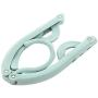 Anasu 4 Pack Travel Hangers Magic Portable Folding Clothes Hangers Plastic Coat Hanger Foldable Hanger