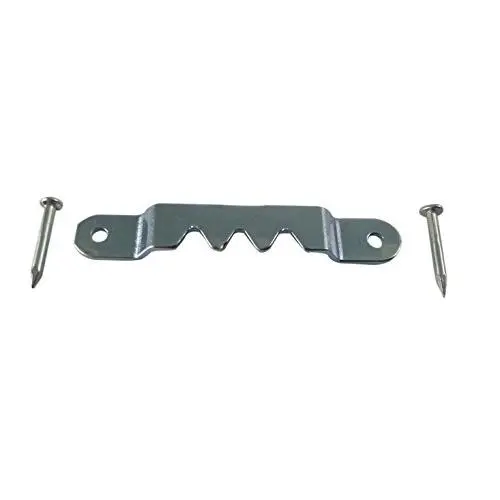 Frameware BP447-2 Sawtooth Hanger 1-5/8" x 1/4&quotwith nails - pack of 100