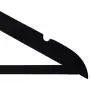 NAHANCO SL70817WB20 17" Slim Line Space Saving Wooden Suit Hanger with Pant Bar (Pack of 20) Black Rubberized NAHANCO SL70817WB20 17" Slim Line Space Saving Wooden Suit Hanger with Pant Bar (Pack of 20) Black Rubberized