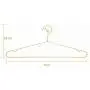 10 pcs 45CM Gold Strong Metal Wire Hangers Clothes Hangers, Coat Hanger, Standard Suit Hangers 10 pcs 45CM Gold Strong Metal Wire Hangers Clothes Hangers, Coat Hanger, Standard Suit Hangers