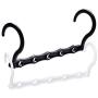 10pcs Random Color Magic Multi-Port Support Circle Clothes Hanger Clothes Drying Rack Multifunction Plastic Clothes Hangers Home