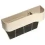 Lamoreco Car Seat Crevice Storage Boxes Cup Drink Holder Organizer Auto Stowing Large Capacity Storage Case Console Side Pocket with Organizer Seat Console Organizer Car Interior Accessories