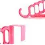 10pcs Random Color Multi-Function Home Accessories Foldable Clothes Hanger Drying Rack 5 Hole Suit Bathroom Door Plastic Organizer 10pcs Random Color Multi-Function Home Accessories Foldable Clothes Hanger Drying Rack 5 Hole Suit Bathroom Door Plastic Organizer