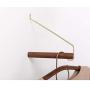 YMJ Nordic Hangers, Solid Wood Clothes Hook Wall Mount Brass Personality Storage Rack Wall Hanger Hook up Creative (Color : #1)