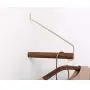 YMJ Nordic Hangers, Solid Wood Clothes Hook Wall Mount Brass Personality Storage Rack Wall Hanger Hook up Creative (Color : #1)