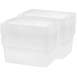 IRIS USA, Inc. CNL-17 17 Quart Clear Storage Box, 12 Pack