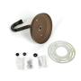 Lantern Wall Mount Hanger Hook kit (Rust Patina)