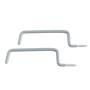 Home Master Hardware Garage Storage Hanger Hooks Steel Utility Hook Wall Mount Screw-in Organizer Multi-Tools Bike Hanger Holder Hooks 10 Pack