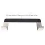 eoocvt Stainless Steel Over The Door Hook Organizer Rack - Space Saving Hanger, 6 Hooks, Brushed Nickel
