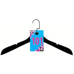 Large Live Sale Plastic Number Tags for Facebook Live Sales and LuLaroe Supplies, Normal and Reverse Mirrored Image, Coat Room Checks, Clothes Reusable Hanger Cards, 100 Consecutive Numbers (101-200)