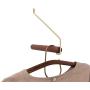 YMJ Nordic Hangers, Solid Wood Clothes Hook Wall Mount Brass Personality Storage Rack Wall Hanger Hook up Creative (Color : #1)