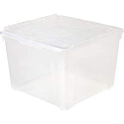 IRIS 60 Quart Wing Lid Storage Box, 6 Pack