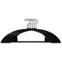 YOTHG Velvet Hangers, 10pcs Non Slip No Shoulder Bump Suit Hangers, 360 Degree Swivel Hook, Space Saving Clothes Hangers, Rounded Hangers for Coat,Sweater(Black) YOTHG Velvet Hangers, 10pcs Non Slip No Shoulder Bump Suit Hangers, 360 Degree Swivel Hook, Space Saving Clothes Hangers, Rounded Hangers for Coat,Sweater(Black)