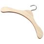 10pcs Wooden Non-Slip Space Saving Mini Laundry Hook Clothes Hangers Drying Rack for Dolls Shirts Dresses Sweaters Decoration