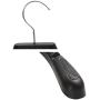 CHAONAO Black Suit Hangers Plastic Non-Slip Wide Shoulder Clothes Hanger for Coats, Jacket, Pants, and Dress Clothes,B,40pcs