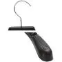CHAONAO Black Suit Hangers Plastic Non-Slip Wide Shoulder Clothes Hanger for Coats, Jacket, Pants, and Dress Clothes,A,40pcs