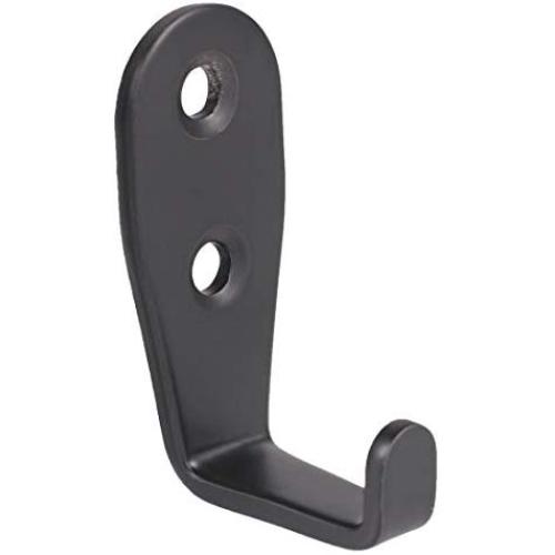 uxcell Wall Hooks Metal Wall Mounted L Type Scarf Coat Prong Robe Hooks Clothes Hanger Holder Storage w Screws