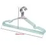 10pcs Random Color Steel Wire Hangers for Clothes Storage Rack Anti-Skid Adult Coat Hanger Wardrobe Organizer Holder 10pcs Random Color Steel Wire Hangers for Clothes Storage Rack Anti-Skid Adult Coat Hanger Wardrobe Organizer Holder