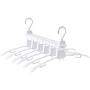 2pcs Color Random Foldable Clothes Cloth Hanger Dryer Drying Clothing Rack Hangers for Tumble Hanging Laundry Stand Telescopic
