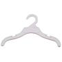 20psc Plastic Pet Dog Clothes Hanger Dog Puppy Clothes Rack Hanger Random Color