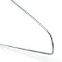 HANGERWORLD 20 Strong Extra Wide 18.11 inch Metal 13 Gauge Silver Galvanised Wire Clothes Garment Pants Bar Coat Hangers.