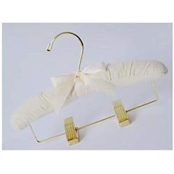 Inveroo 5pcs/lot 25cm Childrens Cloth Hangers Gold Trousers Clips Baby Hanger Clothes Rack