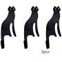 LoCbaT- Metal Clothes Hat Hooks Wall Hangers Keys Organizers Room Hanging Decor 3pcs - Hooks & Rails