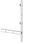 Organize It All Durable Chrome Closet Doubler (1346W)