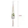 Flosky 3pcs/Set Macrame Plant Hanger Indoor Outdoor Hanging Basket Flower Pots Rope Net Flosky 3pcs/Set Macrame Plant Hanger Indoor Outdoor Hanging Basket Flower Pots Rope Net