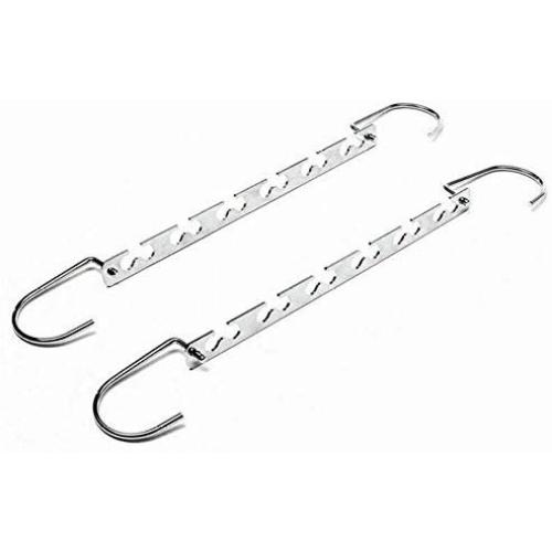 5pcs Stainless Steel Shirts Clothes Hanger Anti-Skid Hanger Multi-Functional Drying Rack Home Closet Adjustable Storage Clothes Hook
