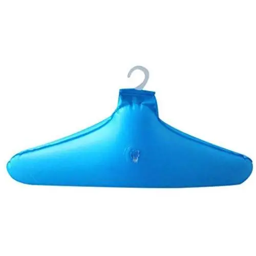 5 Pcs PVC Inflatable Clothes Hanger Rack Foldable Non Slip Travel Portable Coat Hangers 5 Pcs PVC Inflatable Clothes Hanger Rack Foldable Non Slip Travel Portable Coat Hangers