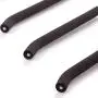 JOANNAS HOME Friction Blouse Tree Hangers Space Saving Hangers Clothes Organizer - 6 Layer Black Chrome Closet Clothes Hanger - 3 Pack