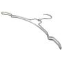 Thick Simplicity Style Metal Hanger for Clothes, Rotating Hook Pearl Nickel Hanger(10 Pieces)