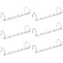 10pcs Y Shape Universal Clothes Hangers Save Space Closet Organizer Multifunction Metal Hangers Decoration