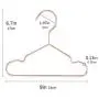 Jetdio 9& Strong Metal Wire Pet Hangers Small Clothes Hangers for Dog Cat, Fit Over Regular Closet Rod, 20 Pack, Rose Gold Jetdio 9& Strong Metal Wire Pet Hangers Small Clothes Hangers for Dog Cat, Fit Over Regular Closet Rod, 20 Pack, Rose Gold