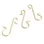 RuiLing 100pcs Metal S Hooks DIY Christmas Tree Decoration Pendants Ornaments Hanging Hooks Multi-Function S-Shaped Hook Hanger Gold RuiLing 100pcs Metal S Hooks DIY Christmas Tree Decoration Pendants Ornaments Hanging Hooks Multi-Function S-Shaped Hook Hanger Gold