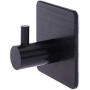 Cher9 6 Pcs Self Adhesive Hooks Home Kitchen Wall Door Hook Clothes Coat Bag Key Hanger Bathroom Towel Holder Storage Rack Aluminum