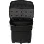 FCMP Outdoor SB140-BLK Outdoor Storage Bin, Black