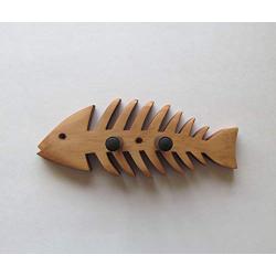 Ukulele Wall Mount Hanger, Bonefish, Luau Party Decor