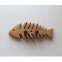 Ukulele Wall Mount Hanger, Bonefish, Luau Party Decor