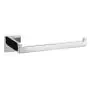 TNOMS Bathroom Hand Towel Holder Square Towel Bar Towel Ring Hanger Wall Mount,SUS304 Stainless Steel Polished Finish,HRQ7003P