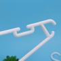 KIPB 10pcs/Set Anti-Skid Garment Clothes Hangers Heavy Duty Suit Hanger Drying Laundry Hooks Closet Space Saving Oraganizer Racks
