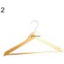 Yamalans Clothes Hanger Bride Groom Bridesmaid Dress Hanger Wedding Party Clothes Wooden Holder Rack Groom