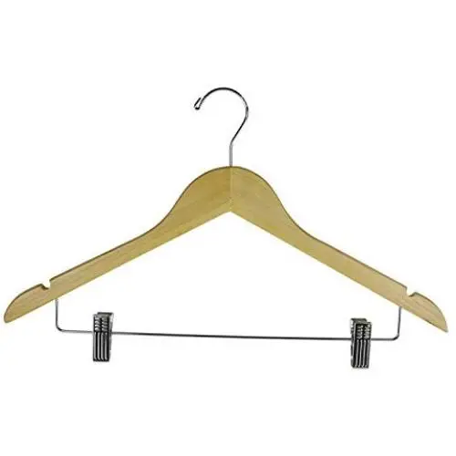 Shop72 - Cloth Hanger 17 inch For Suits , Pants, Skirt or Slack - Wood Set12 Shop72 - Cloth Hanger 17 inch For Suits , Pants, Skirt or Slack - Wood Set12