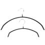 Tosnail 10 Pack Non-Slip Hangers for Small Size Clothing or Childrens Clothes - Small 11-3/4"